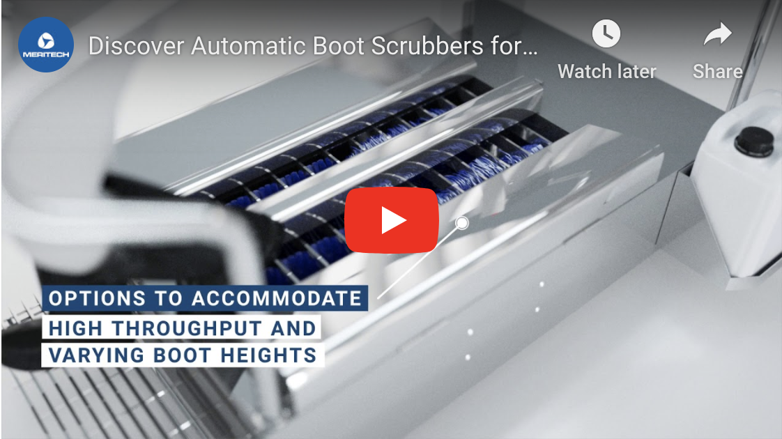 Meritech Automatic Boot Scrubbers Overview